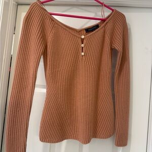 BCBGMaxAzria Women's Sweater in Tan